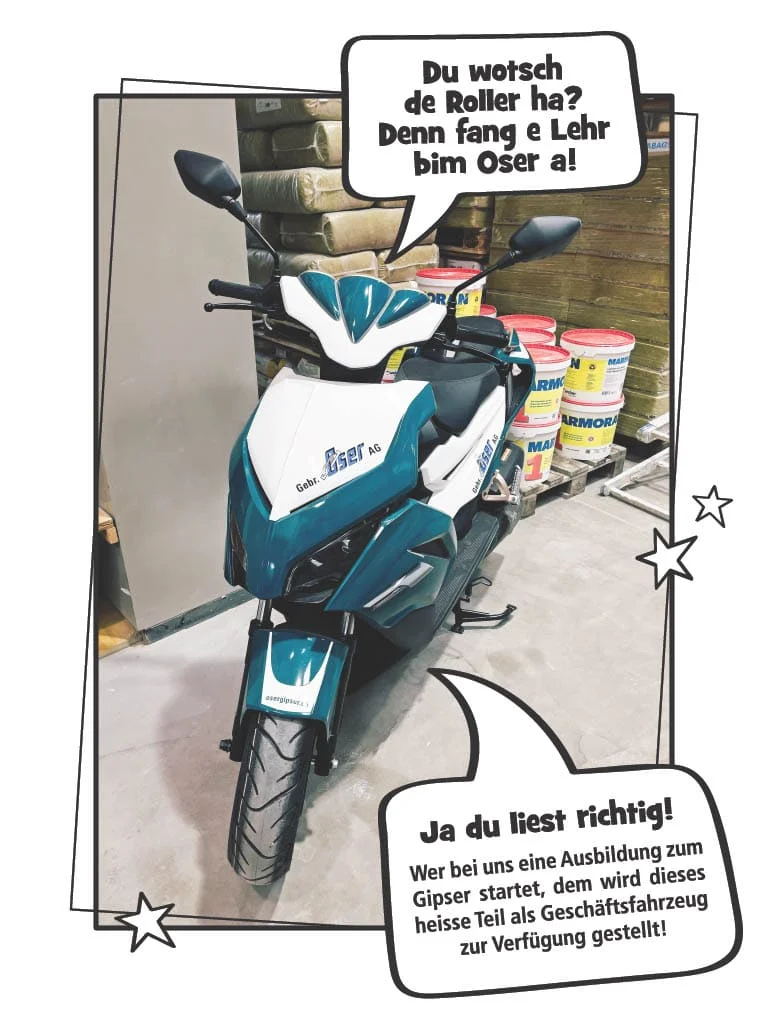 Azubifahrzeug Gebr. Oser Roller
