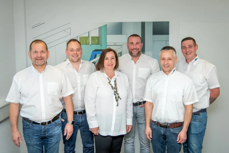 Das Team Gebrüder Oser AG aus Nenzlingen