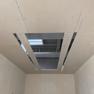 Vorbereitung Bürodecke