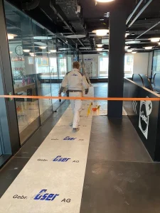 Lidl Einkaufshalle Bodensanieren